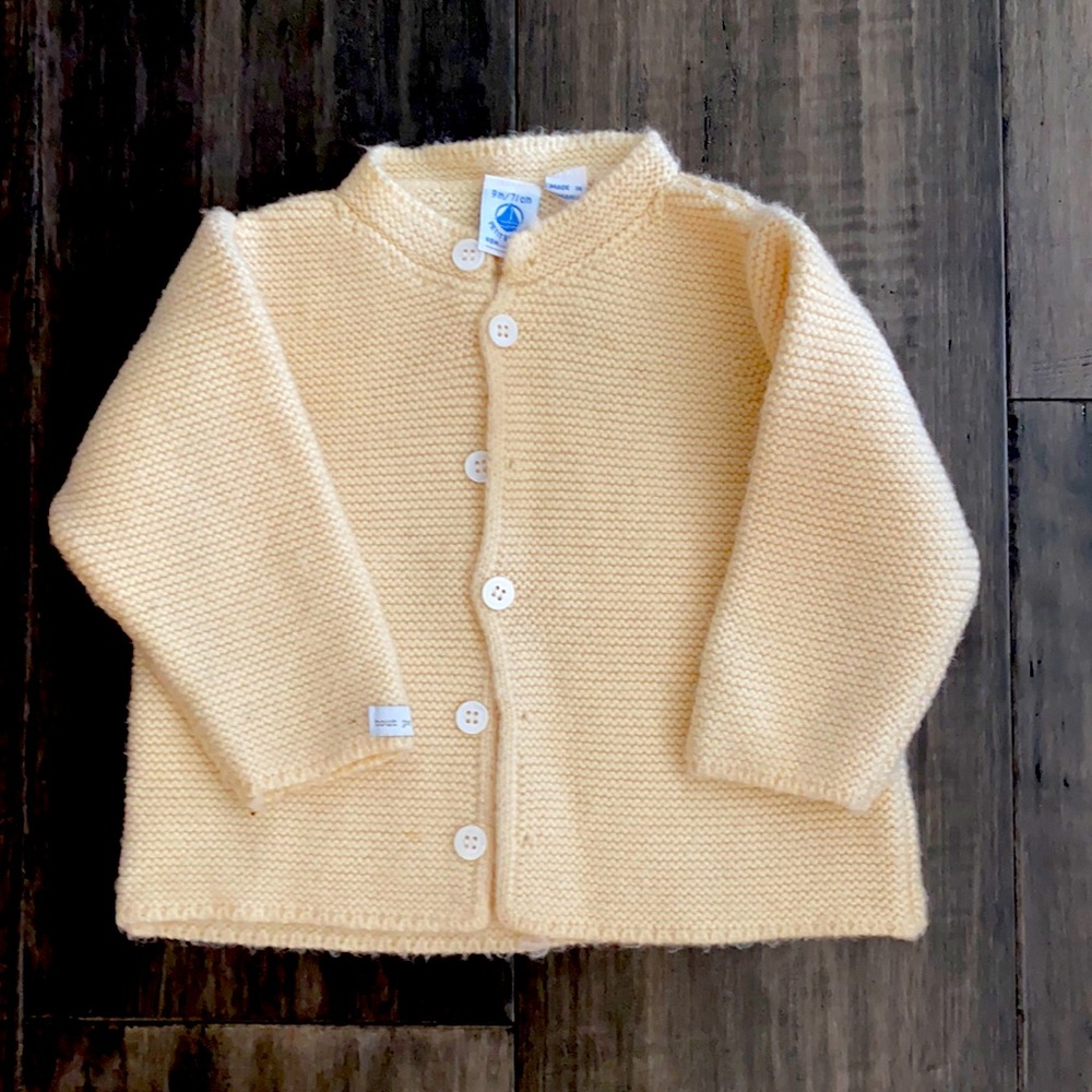 Petit Bateau baby girl sweater for sale